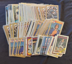 (135) 1980s Fernando Valenzuela Baseball Card Lot Dodgers Excellent - Near Mint