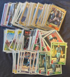 (110) 1980s Gary Carter Baseball Card Lot Mets Expos Excellent - Near Mint
