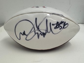Andre Tippet Signed Autographed New England Patriots Football AFL Anniversary