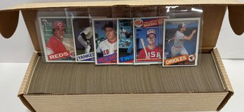1985 Topps Baseball Complete Set Puckett Clemens RC Excellent - Near Mint