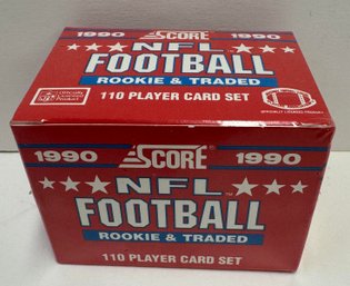 1990 Score Football Factory Sealed Rookie & Traded Set Emmitt Smith RC Mint