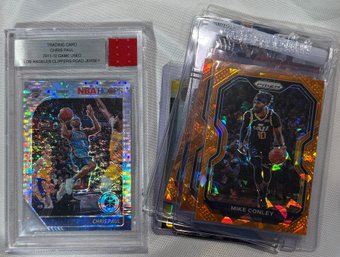 (12) 2010s-20s NBA Basketball Card Lot Paul Jokic Barkley Relic Near Mint