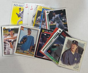 (18) 1990s-2000s Randy Johnson Baseball Card Lot Mariners Diamondbacks HOF Near Mint
