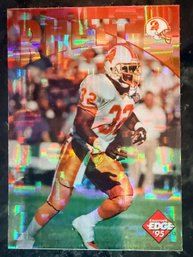 1995 Collector's Edge Instant Replay Prism Insert Errict Rhett Football Card - MINT