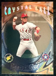 1995 Topps Stadium Club Benji Gill Crystal Ball Insert Baseball Card - MINT
