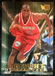 1995-96 Fleer Metal Stackhouse's Scrapbook Insert Basketball Card - EX