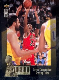 1995-96 Upper Deck Collector's Choice Michael Jordan Collection Basketball Card - MINT
