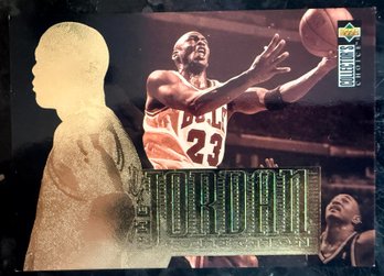 1995-96 Upper Deck Collector's Choice Michael Jordan Collection Basketball Card - MINT