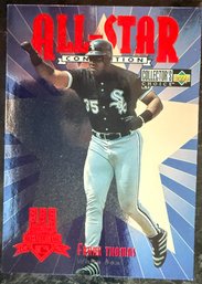 1997 Collector's Choice All Star Connection #10 Frank Thomas Baseball Card - MINT