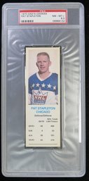 1970 Dad's Cookie's Pat Stapleton Hockey Card PSA 8.5 NM-MT Plus