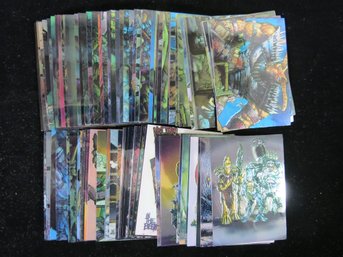 1993 Comic Images Melting Pot Chromium Trading Card Set Of (90) - MINT