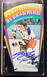 Brad Park NY Rangers Bruins Signed Autographed Hockey Softcover Book