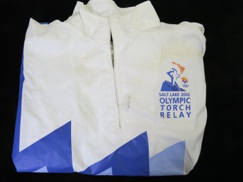 Salt Lake City 2002 Winter Olympics Torch Jacket - Used
