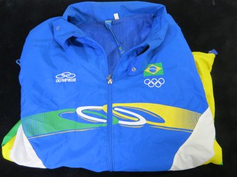 Salt Lake City 2002 Winter Olympics Jacket From Brazil - Used