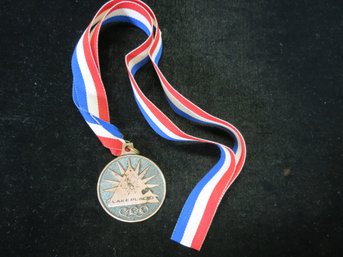2001 America's Cup Olympic Bobsledding 3rd Place Bronze Medal From Lake Placid