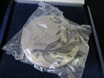 2000/2003 Brazil Silver Medal For 100 Years Of The Olympics - .900 Silver