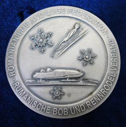 C. 2000 Romanian Bobsled Winter Olympics Related Bronze Medal