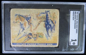 1937 Gum Inc Wild West #48 Trading Card SGC 1 Poor