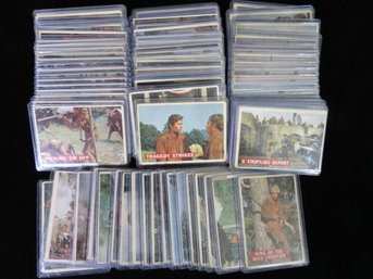 1956 Topps Davy Crockett Orange Back Trading Card Complete Set (80)