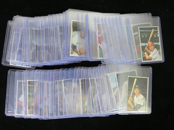 (60) 1971 Dell Baseball Stamp Card Lot - High Grade
