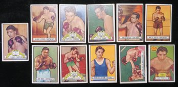 (11) 1951 Topps Ringside Boxing Card Lot #3