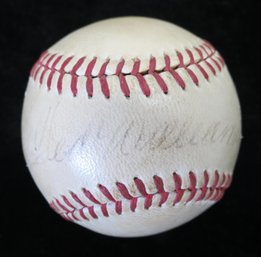 Vintage Ted Williams Single Signed Cronin OAL Baseball