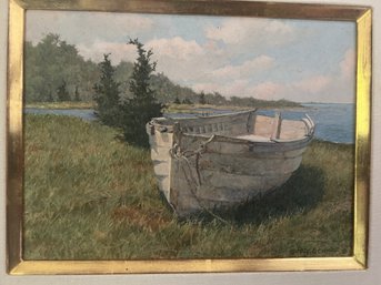 Betsy Bennett Oil On Board Painting