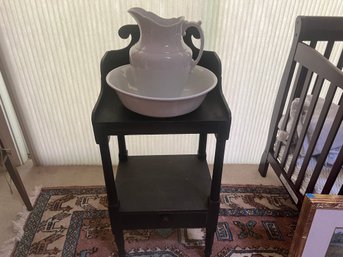 Antique Wash Basin With Stand