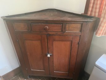 Antique Corner Cabinet