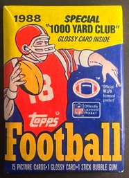 1988 Topps Sealed Unopened Football Wax Pack - MINT - Possible Bo Jackson Rookie