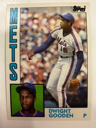1984 Topps Traded Baseball Dwight Gooden Rookie Card EX-NM