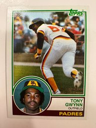 1983 Topps Baseball Tony Gwynn Rookie Card NM