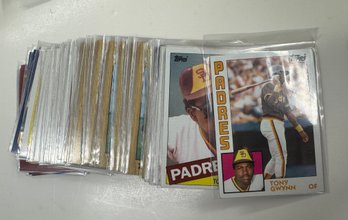 (75) 1980-90s Tony Gwynn Baseball Card Lot Padres Near Mint Huge Lot