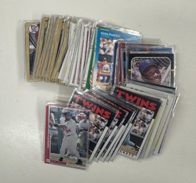 (89) 1980s Kirby Puckett Baseball Card Lot Minnesota Twins Near Mint Condition