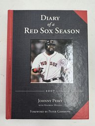 2007 Johnny Pesky Signed Autographed Diary Of A Red Sox Season Book Excellent Condition