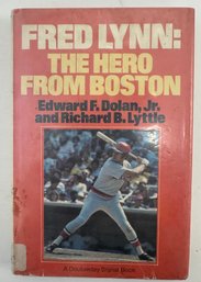 Fred Lynn Signed Autographed The Hero From Boston Baseball Book Good Condition