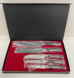 New AIKIDO 5-Piece Signature Series Knife Set In Original Box