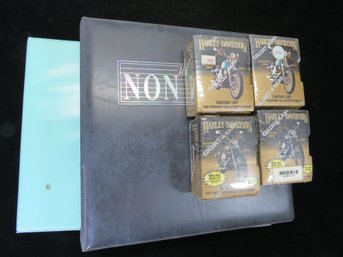 (8) 1990's Nonsports Trading Card Set Lot Harley Davidson Star Trek