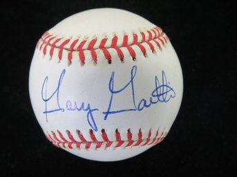 Gary Gaetti Single Signed Official American League Baseball