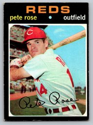 1971 Topps Pete Rose Baseball Card - VG