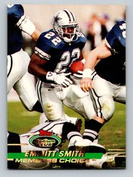 1993 Topps Stadium Club Members Only Emmitt Smith Football Card - MINT