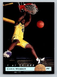 1993 Classic Draft Picks Chris Webber #LP1 Basketball Card - MINT