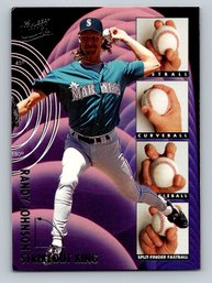 1995 Fleer Ultra Strikeout King  Randy Johnson Insert Baseball Card - MINT