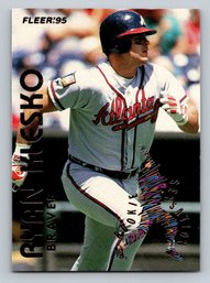 1995 Fleer  Rookie Sensation Ryan Klesko Insert Baseball Card - MINT