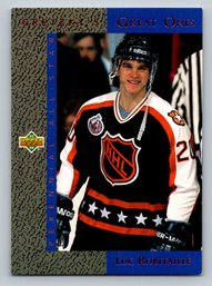 1993-94 Upper Deck Gretzky's Great Ones Luc RobItaille Insert Hockey Card - NM