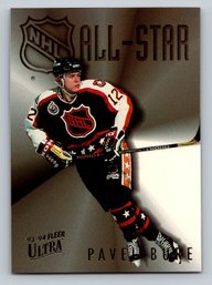 1993-94 Fleer Ultra  NHL All-Star #17  Pavel Bure Insert Hockey Card - MINT