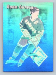 1994 Score Dream Team Hologram Adam Graves Insert Hockey Card - MINT