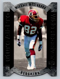 1995 SP Football  All-Pro -#AP-5  Michael Westbrook Die-Cut Insert Football Card - MINT
