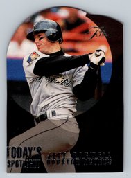 1995 Flair Today's Spotlight #1 Jeff Bagwell Insert Baseball Card - MINT