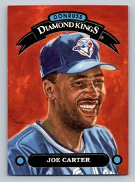 1992 Donruss Joe Carter Diamond King Insert Baseball Card - MINT